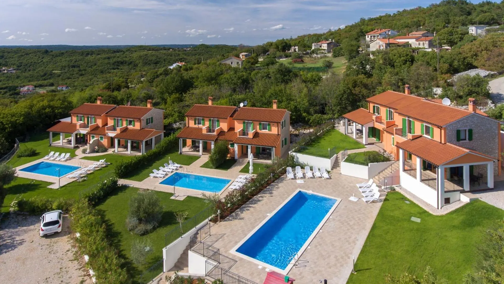 Spacious Apartment With View, Ripenda Kras, Shared Pool C Croácia